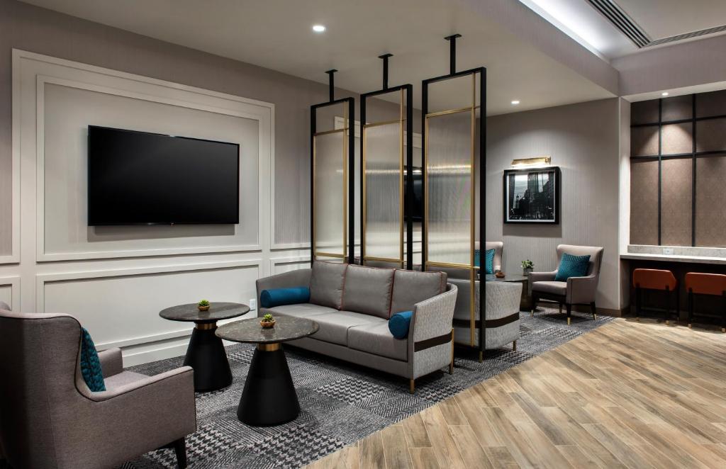 Posezení v ubytování Boston Marriott Copley Place