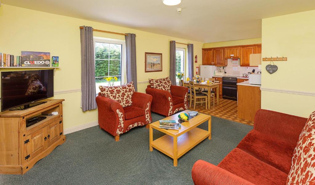 Kuchyň nebo kuchyňský kout v ubytování Rookery Mews Apartments - Killarney Self Catering