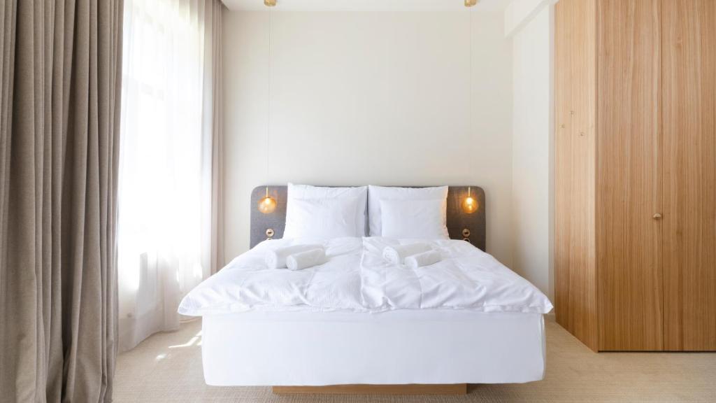 Letto o letti in una camera di BASKE VILLA