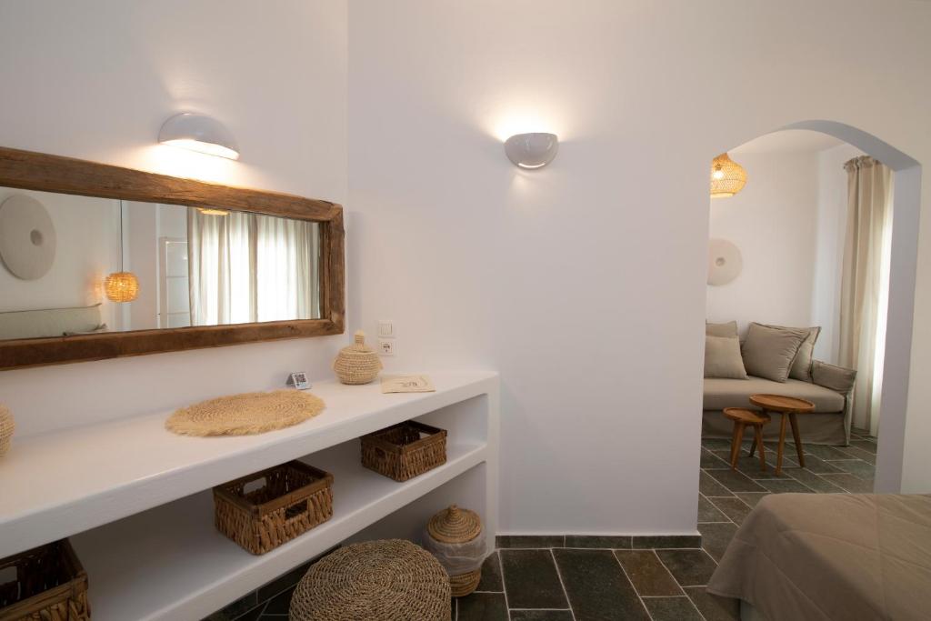 Posezení v ubytování Nymfes Hotel