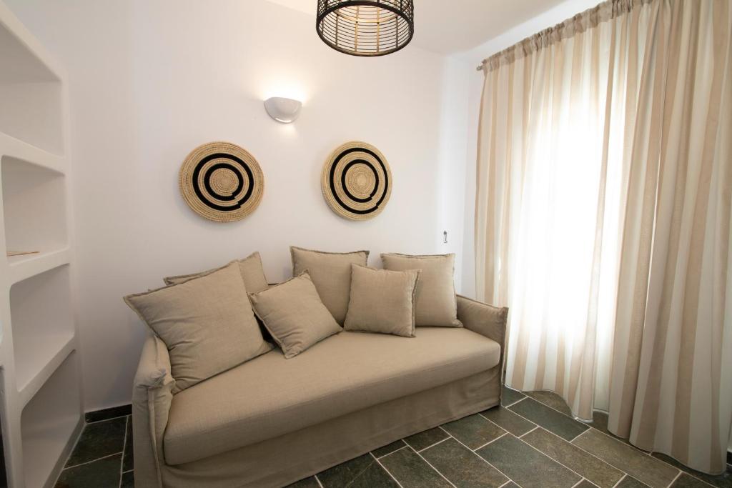Posezení v ubytování Nymfes Hotel