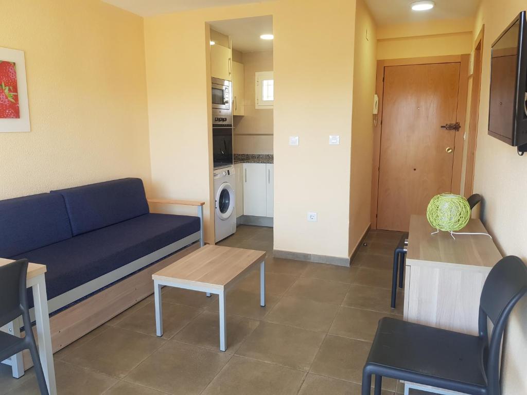 Kuchyň nebo kuchyňský kout v ubytování Acuarium 3-Fincas Benidorm