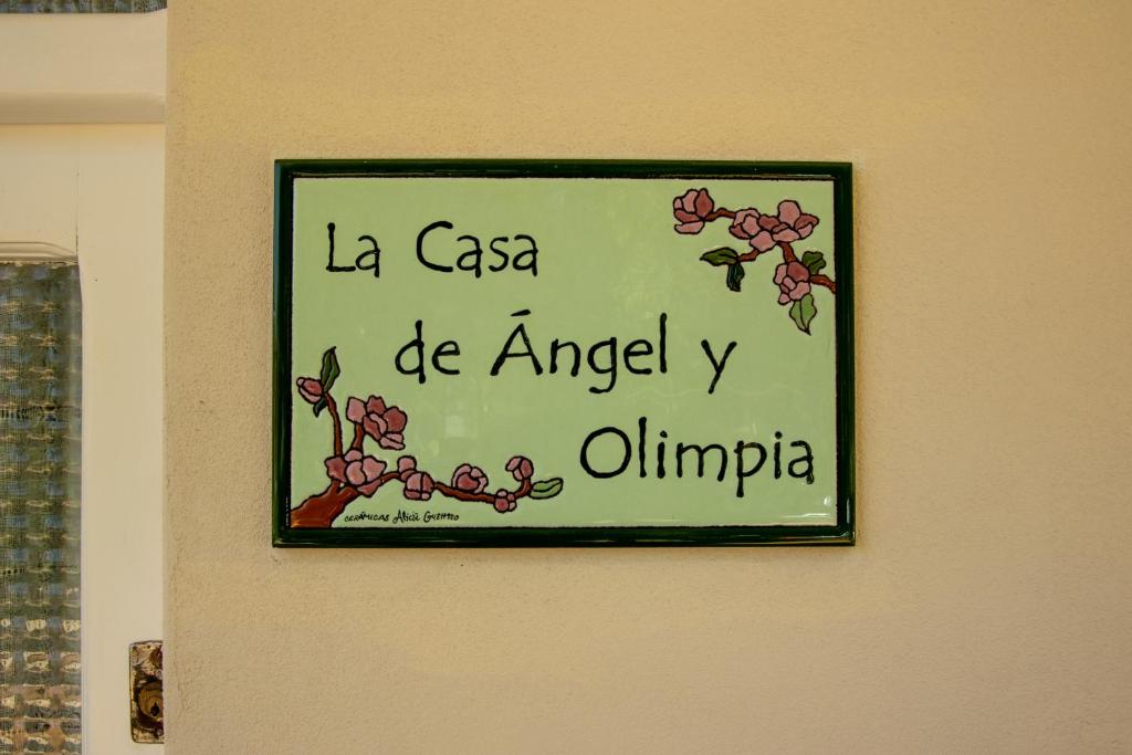 Certifikát, hodnocení, plakát nebo jiný dokument vystavený v ubytování La casa de Angel y Olimpia