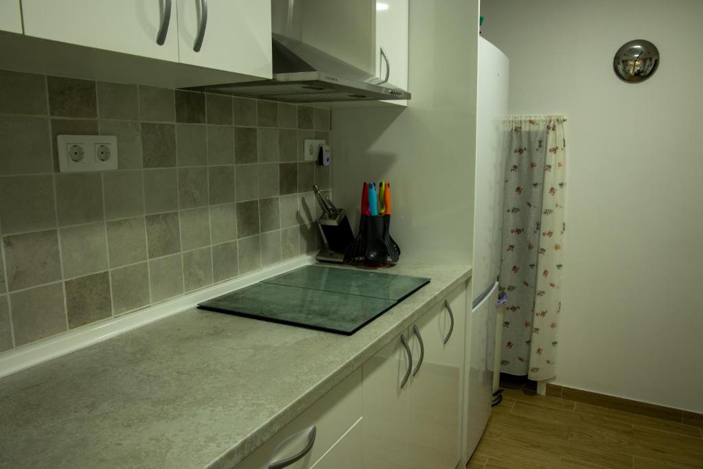 Kuchyň nebo kuchyňský kout v ubytování La casa de Angel y Olimpia