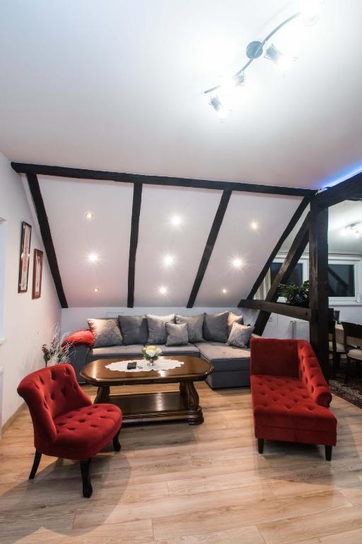 Posezení v ubytování Apartman Jozefina