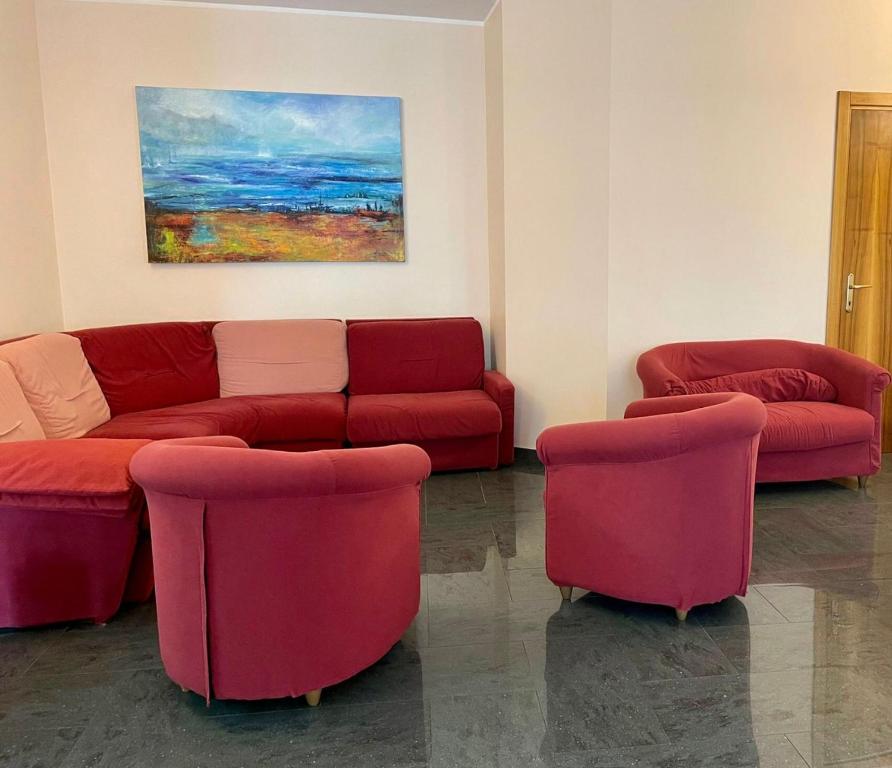 Posezení v ubytování HOTEL SOLARIS