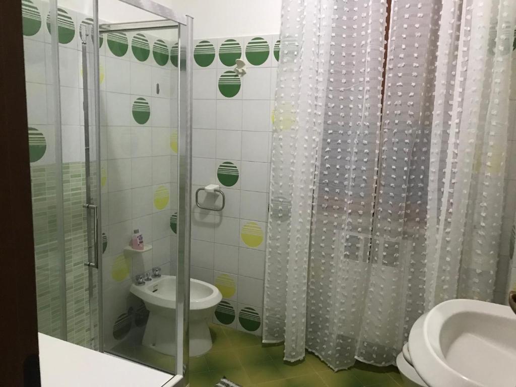 Koupelna v ubytování Casa Vacanze Basilicata da Giannino
