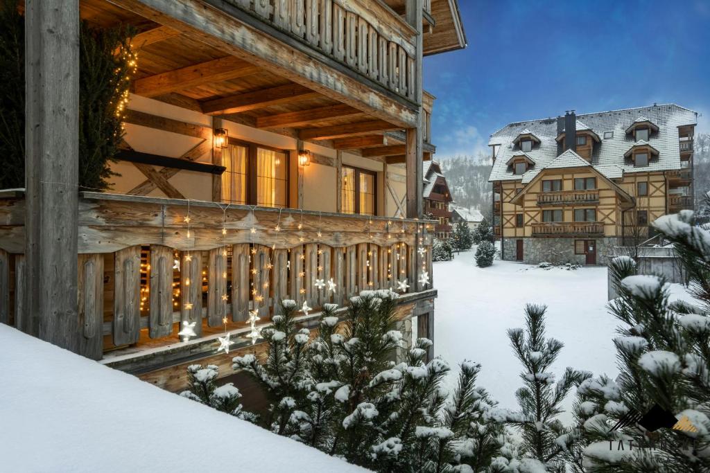 Το Luxusný Apartmán Kukučka Residence - Tatranské Apartmány τον χειμώνα