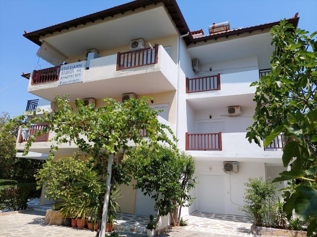Budova, kde se apartmán nachází