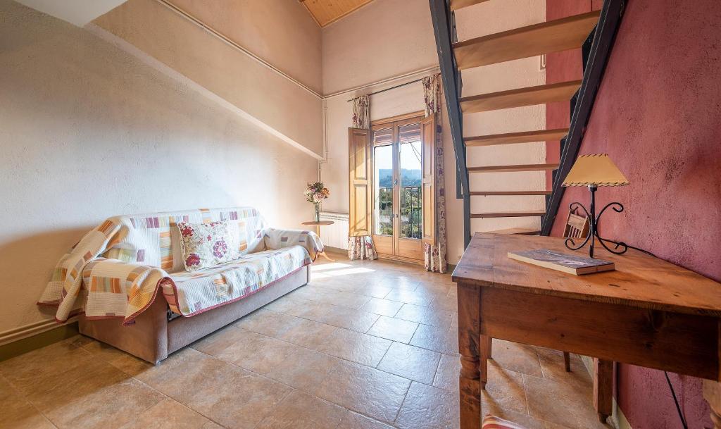 Postel nebo postele na pokoji v ubytování Cal Giral II