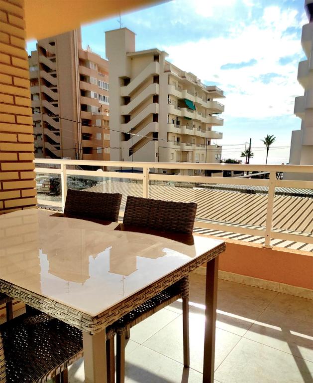 Balkón nebo terasa v ubytování Apartamento Mar Peñíscola