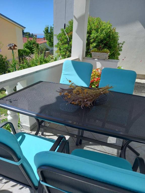 Balkón nebo terasa v ubytování Apartman Katica