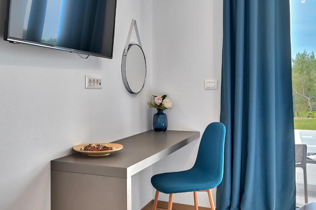 Telewizja i/lub zestaw kina domowego w obiekcie Villa Little Mo
