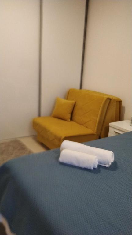 Uma cama ou camas num quarto em Villa la vie