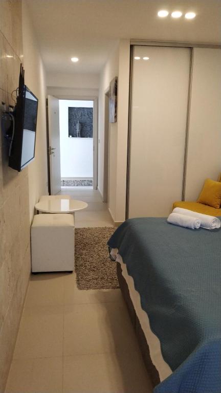 Uma cama ou camas num quarto em Villa la vie