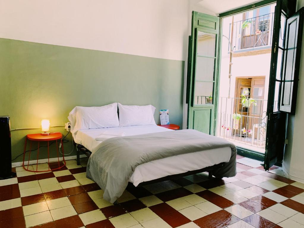 Posteľ alebo postele v izbe v ubytovaní Maria Magdalena - Room 5