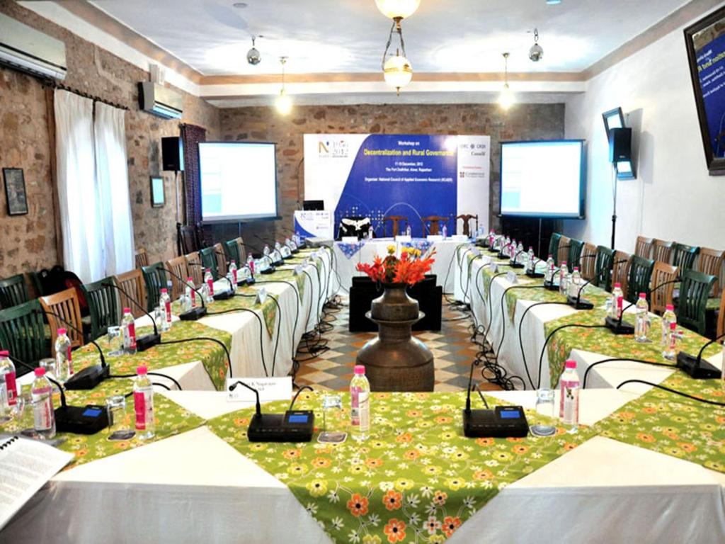 Konferenční prostory v ubytování Fort Dadhikar, Alwar