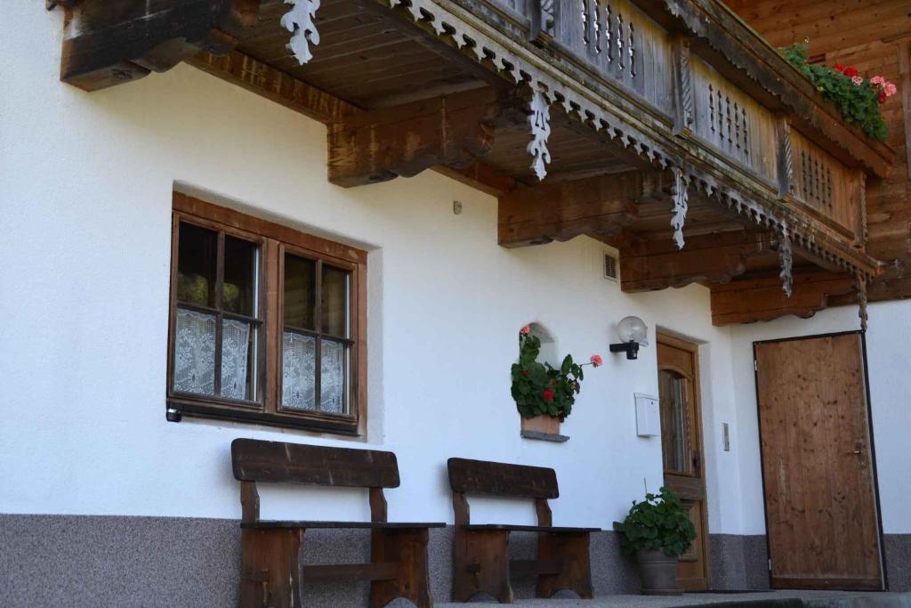 Balkón alebo terasa v ubytovaní Holiday home in Kaltenbach/Zillertal 868