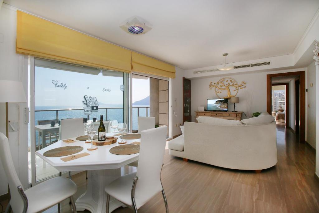 Posezení v ubytování Apartamento Paradero de Ifach - Costa CarpeDiem