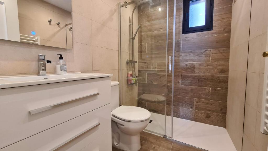 Koupelna v ubytování Apartamento Crest