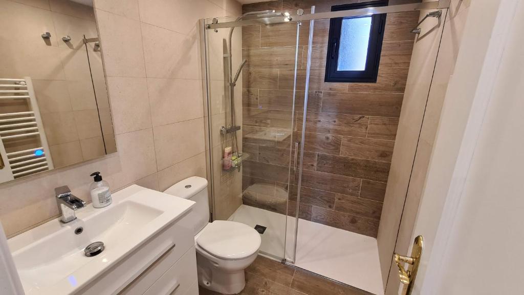 Koupelna v ubytování Apartamento Crest