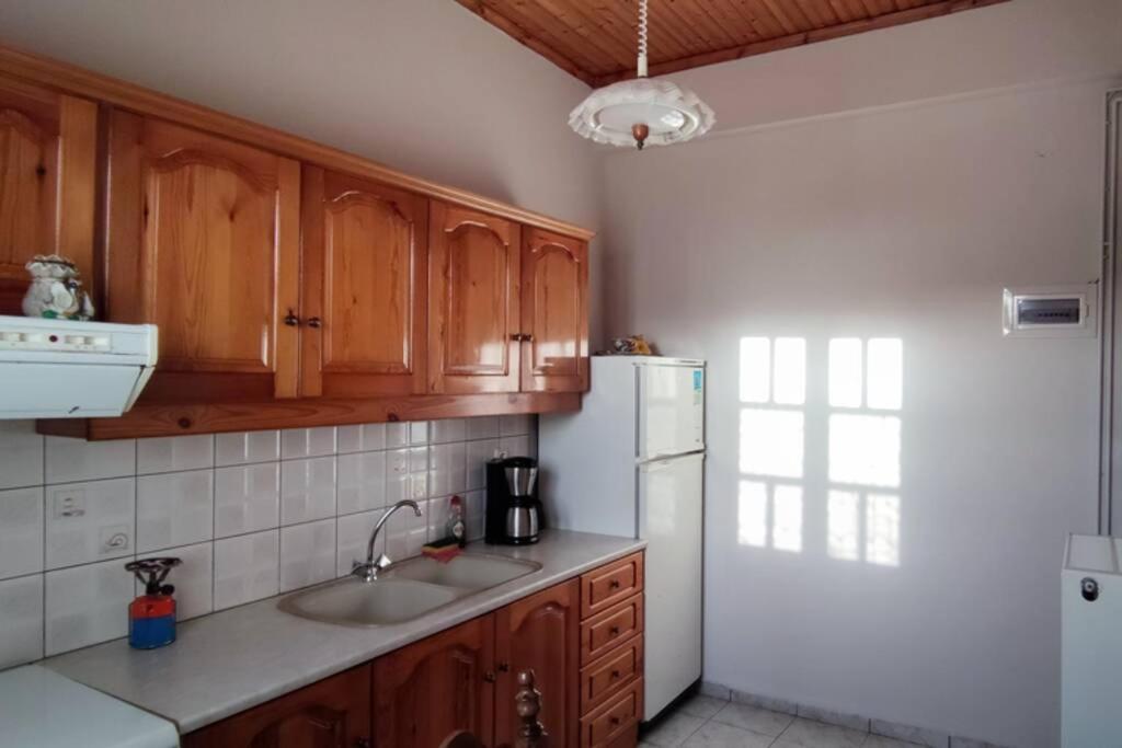 A kitchen or kitchenette at Feli's country house