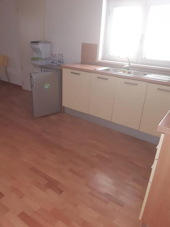 Kuchyň nebo kuchyňský kout v ubytování Villa Imago