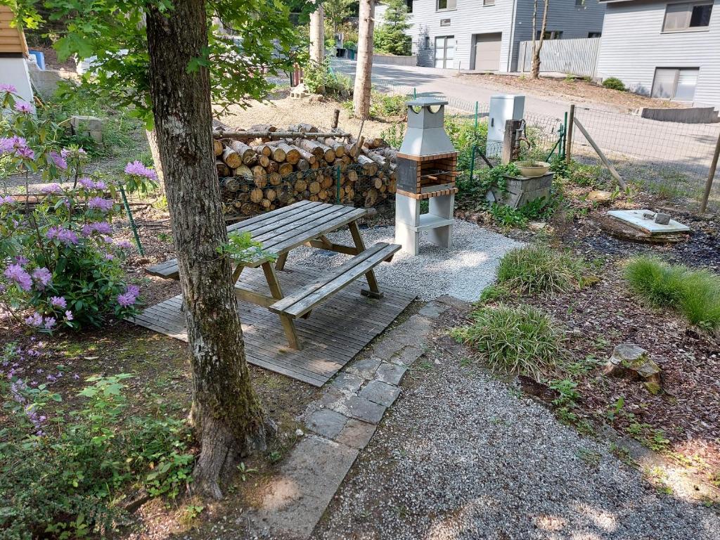Zahrada ubytování Chalet Sorgenfri