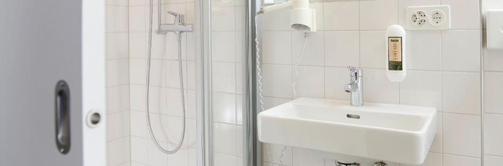 Koupelna v ubytování Hotel Hottingen