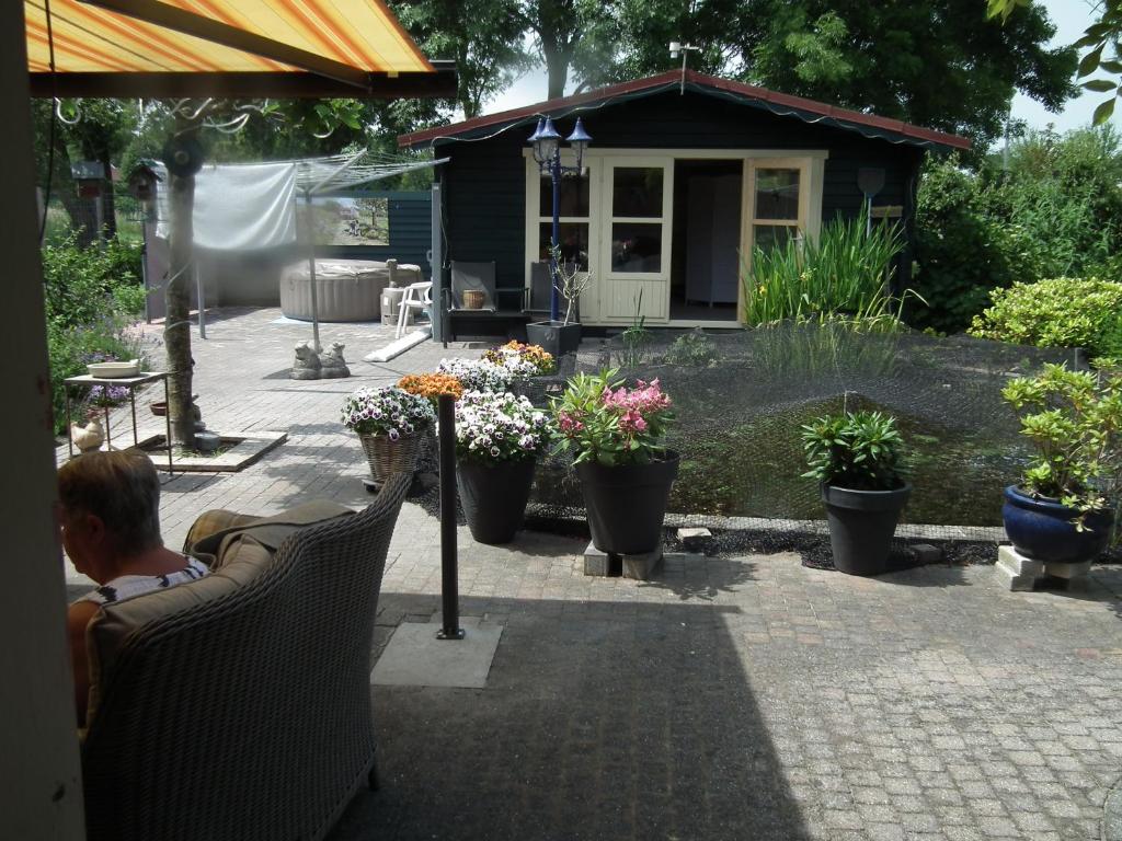 Zahrada ubytování B & B Kaaskenswater