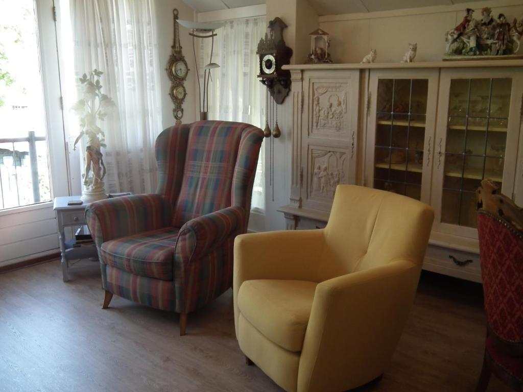 Posezení v ubytování B & B Kaaskenswater