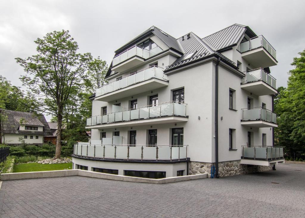 Budova, v ktorej sa apartmán nachádza