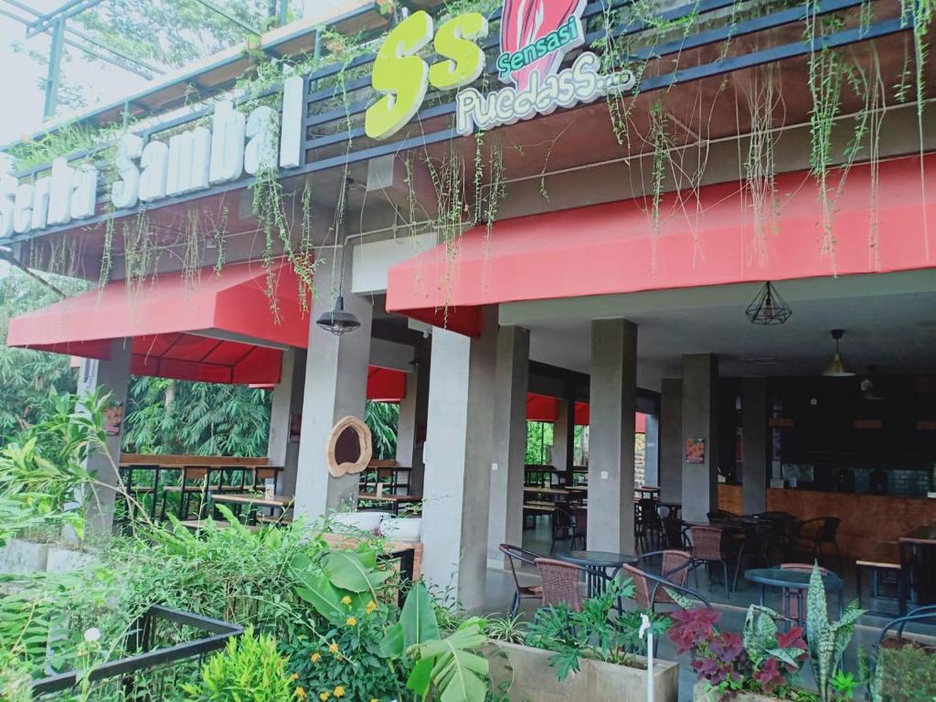 Zahrada ubytování GSV Cottage Sharia