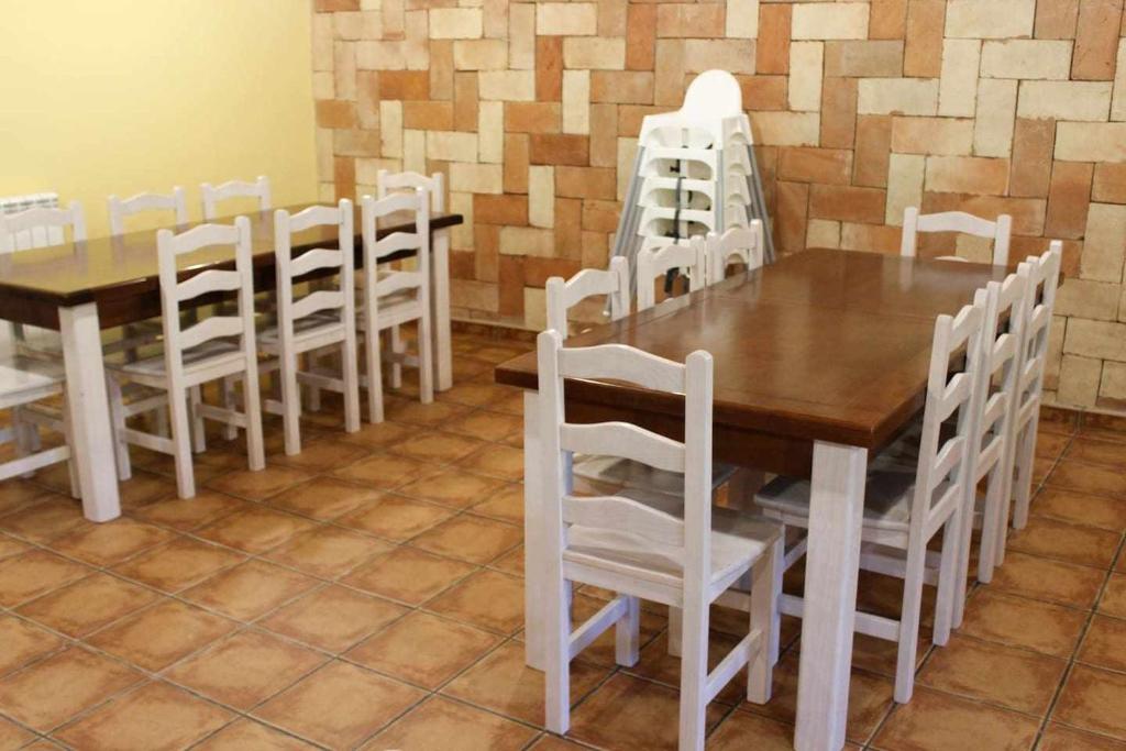 Restaurace v ubytování Casa El Tío Carrascón alojamiento rural