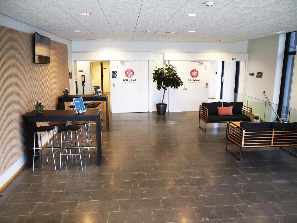 Vstupní hala nebo recepce v ubytování DBU Hotel & Kursuscenter