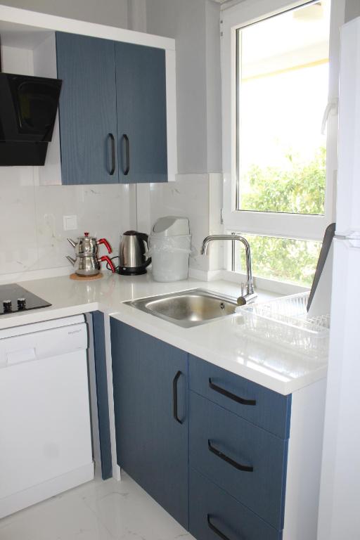 Kuchyň nebo kuchyňský kout v ubytování Alpat Homes