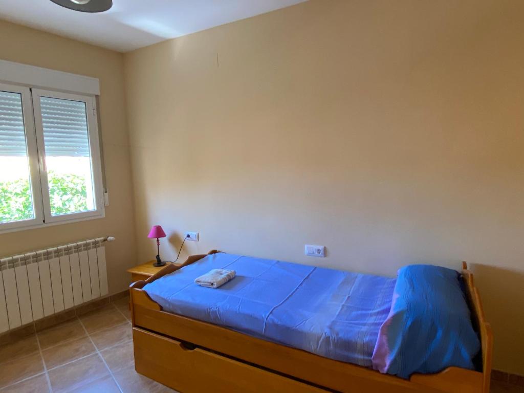Postel nebo postele na pokoji v ubytování El Rincón de Dorotea - Casa rural
