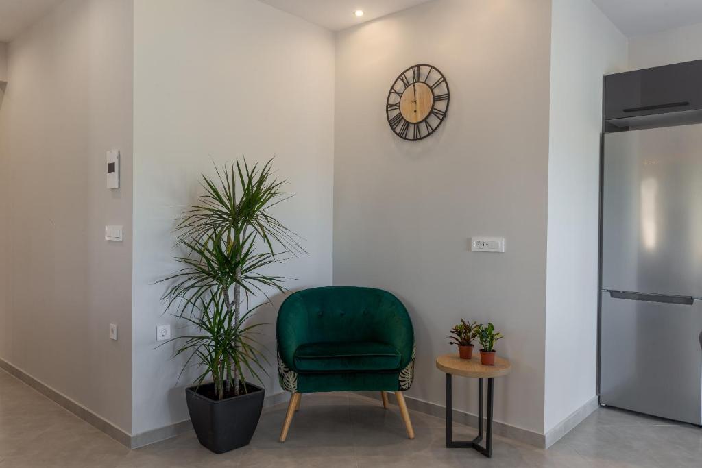 Posezení v ubytování Amelia Residence