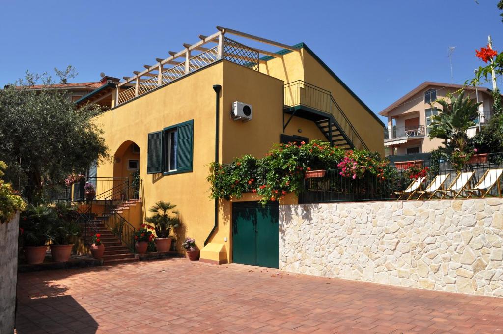 Budova, kde se bed and breakfast nachází