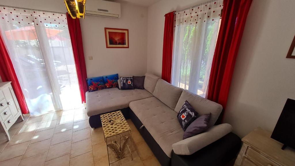 Posezení v ubytování Vacation Home Licinius