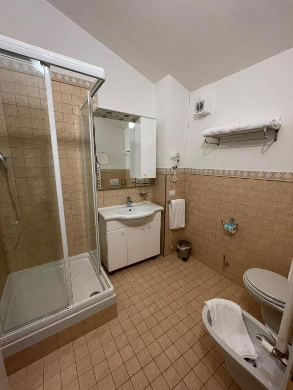 Koupelna v ubytování Relais Villa Selle