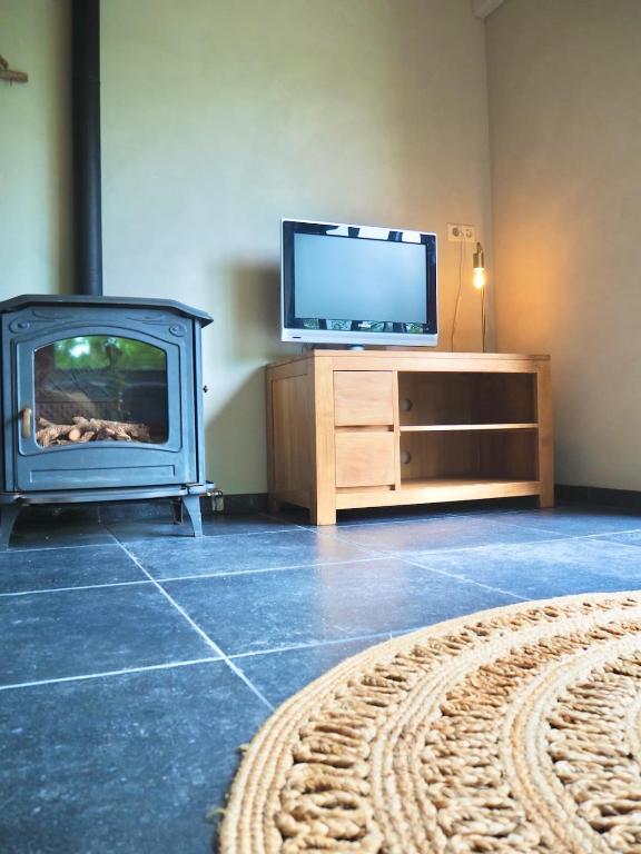 TV a/nebo společenská místnost v ubytování Zilt7