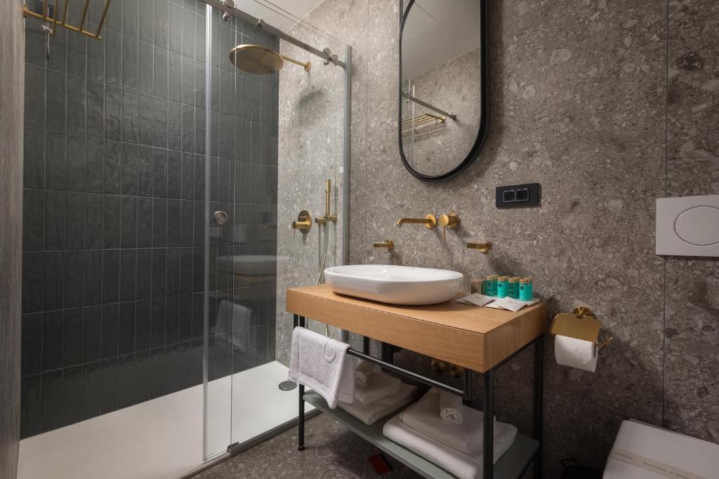 Koupelna v ubytování Heritage Hotel Porin Makarska