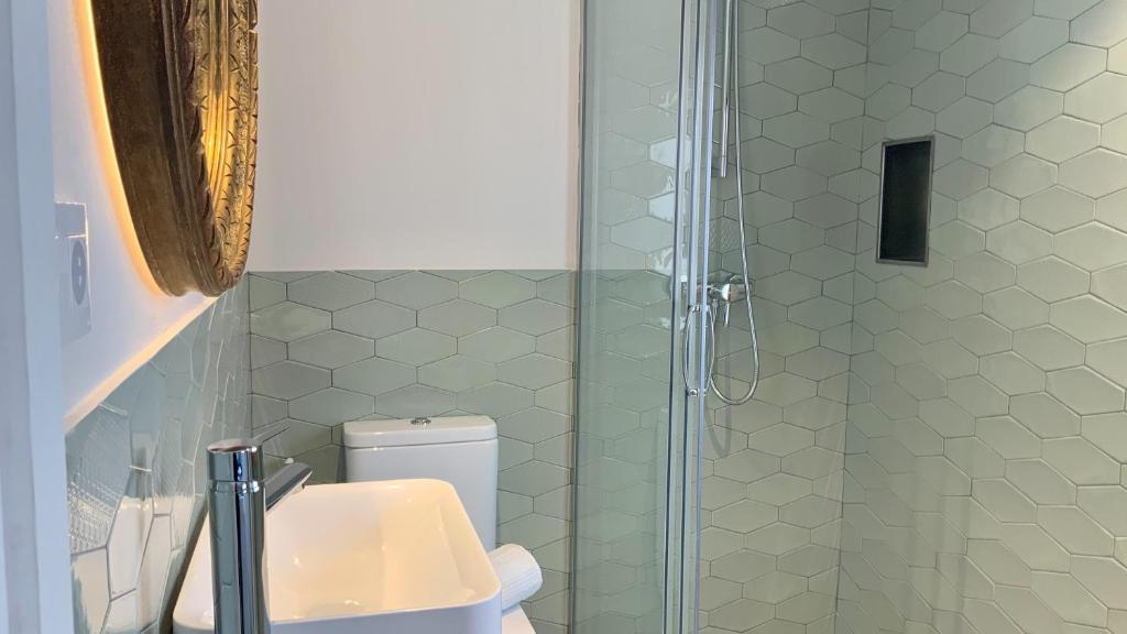 Kúpeľňa v ubytovaní La Baula Terraza, Boutique Apartament