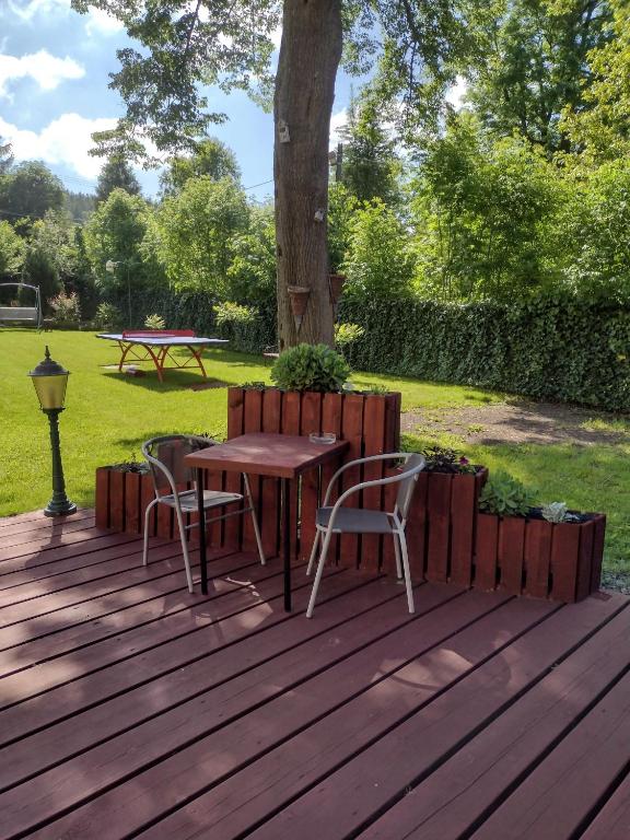 Zahrada ubytování Pension Novy Den