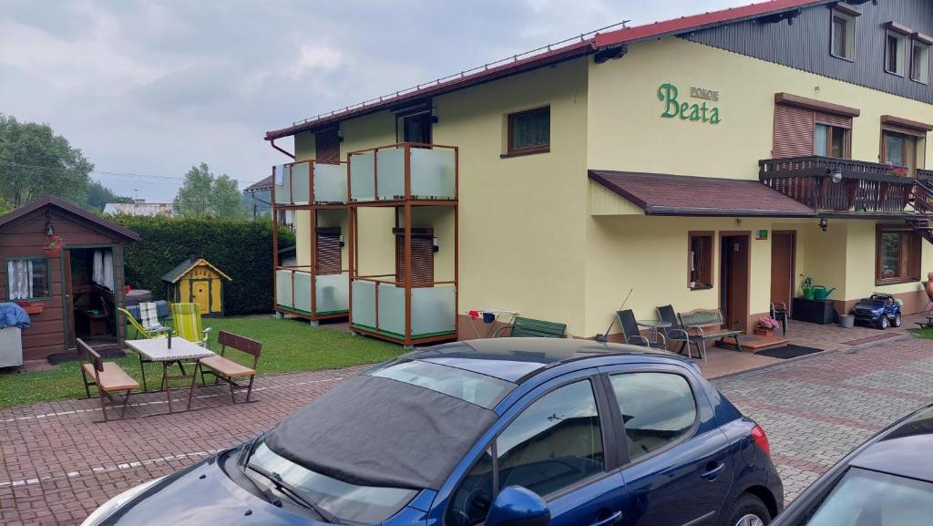 Budova, kde se ubytování v soukromí nachází