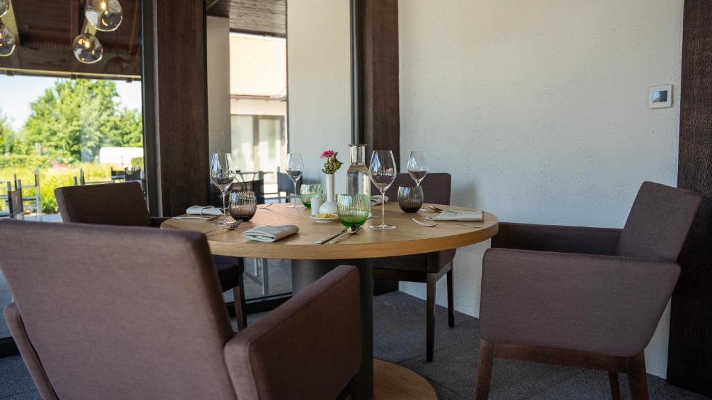 Posezení v ubytování HOTEL Hraniční zámeček