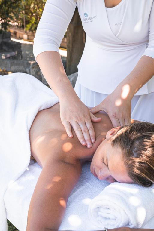 Lázně a/nebo wellness v ubytování Aequa Hotel