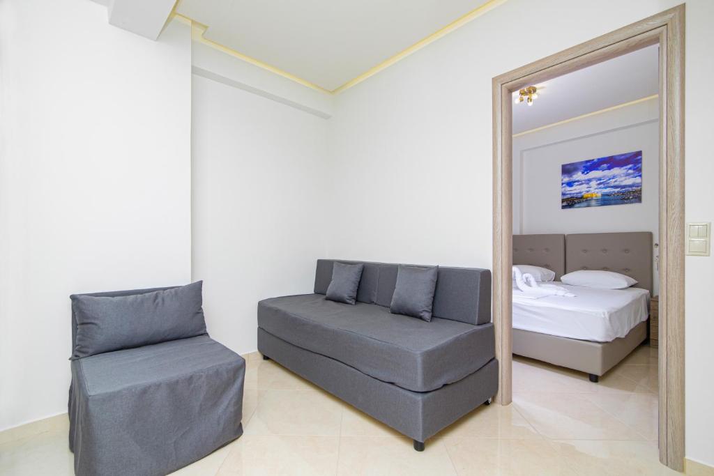 Postel nebo postele na pokoji v ubytování Amara Residences by Estia