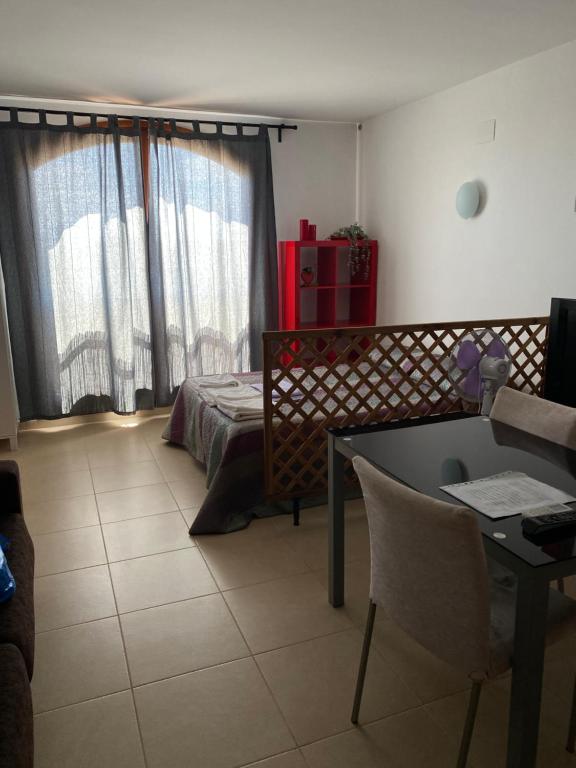 Posedenie v ubytovaní Apartamento En Miami Platja